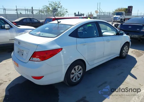 2015 Hyundai Accent Gls from USA, damaged, VIN KMHCT4AE9FU882059